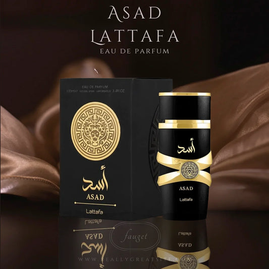 Perfume Asad Lattafa Árabe Masculino - Atráelas a todas con tu aroma